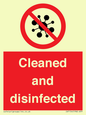 IV7154: Cleaned and disinfected