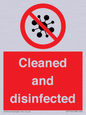 IV7154: Cleaned and disinfected