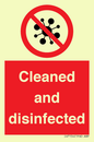 IV7154: Cleaned and disinfected