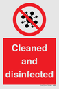 IV7154: Cleaned and disinfected