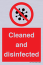 IV7154: Cleaned and disinfected