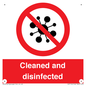 IV7154: Cleaned and disinfected