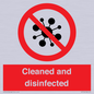 IV7154: Cleaned and disinfected