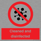 IV7154: Cleaned and disinfected