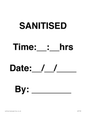 IV7159: SANITISED Time: __ : __ hrs Date: __ / __ / ____ By: ________
