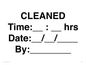 IV7160: CLEANED Time: __ : __ hrs Date: __ / __ / ____ By: ________