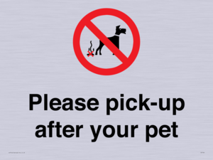 IV7166: Please pick-up after your pet