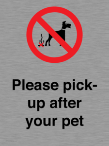 IV7166: Please pick-up after your pet