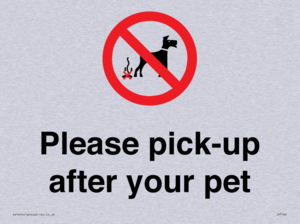 IV7166: Please pick-up after your pet