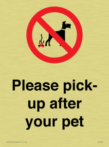 IV7166: Please pick-up after your pet