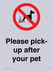 IV7166: Please pick-up after your pet
