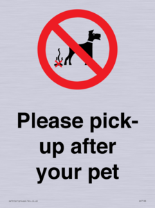 IV7166: Please pick-up after your pet