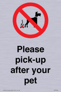 IV7166: Please pick-up after your pet