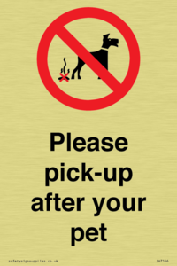 IV7166: Please pick-up after your pet