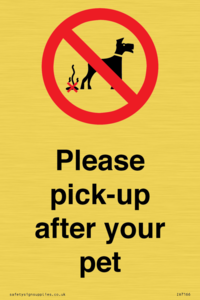 IV7166: Please pick-up after your pet