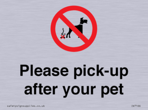 IV7166: Please pick-up after your pet
