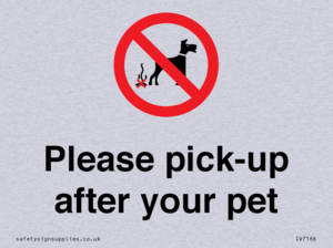 IV7166: Please pick-up after your pet