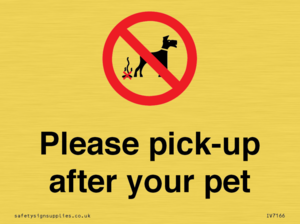IV7166: Please pick-up after your pet