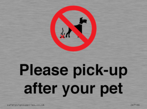 IV7166: Please pick-up after your pet