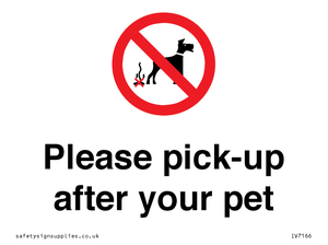 IV7166: Please pick-up after your pet