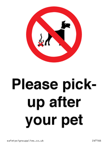 IV7166: Please pick-up after your pet