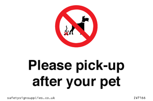 IV7166: Please pick-up after your pet