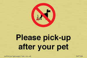 IV7166: Please pick-up after your pet