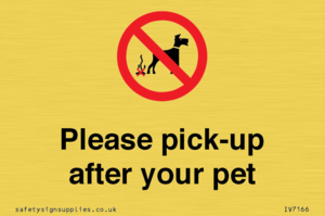 IV7166: Please pick-up after your pet