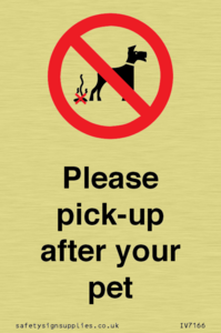 IV7166: Please pick-up after your pet