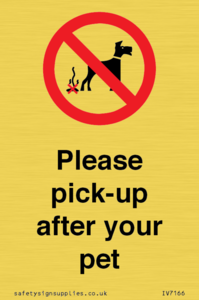 IV7166: Please pick-up after your pet