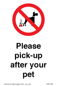 IV7166: Please pick-up after your pet