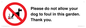 IV7167: Please do not allow your dog to foul in this garden. Thank you.