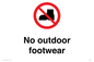 IV7186: No outdoor footwear
