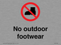 IV7186: No outdoor footwear