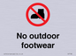 IV7186: No outdoor footwear
