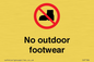 IV7186: No outdoor footwear