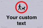 IV7267: Custom Road regulatory Dogs on leads