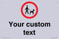 IV7267: Custom Road regulatory Dogs on leads