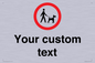 IV7267: Custom Road regulatory Dogs on leads
