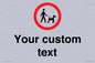 IV7267: Custom Road regulatory Dogs on leads