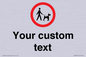 IV7267: Custom Road regulatory Dogs on leads