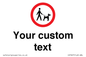 IV7267: Custom Road regulatory Dogs on leads