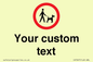 IV7267: Custom Road regulatory Dogs on leads