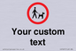 IV7267: Custom Road regulatory Dogs on leads