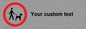 IV7267: Custom Road regulatory Dogs on leads