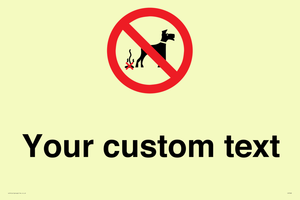 IV7268: Custom Prohibition No dog fouling