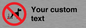 IV7268: Custom Prohibition No dog fouling