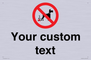 IV7268: Custom Prohibition No dog fouling