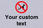 IV7268: Custom Prohibition No dog fouling