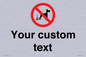 IV7268: Custom Prohibition No dog fouling
